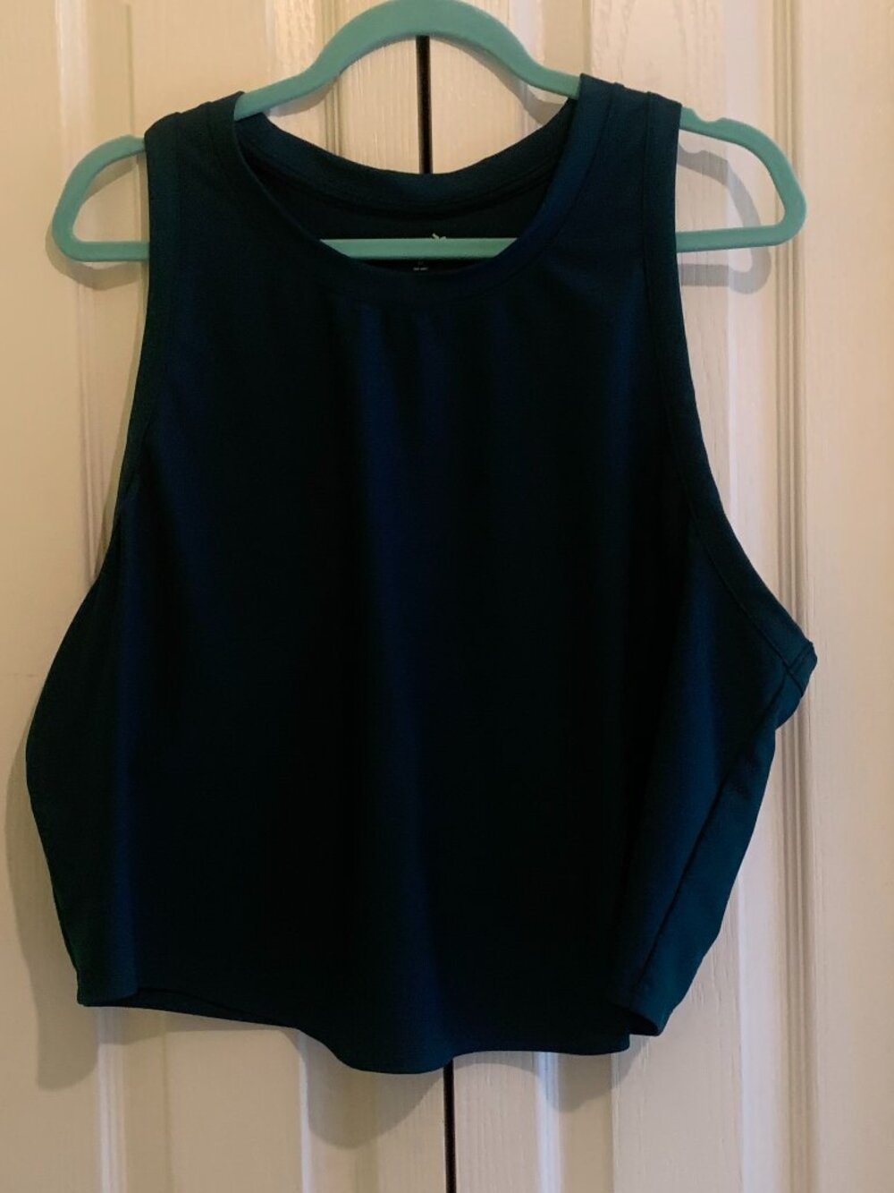 Old Navy Supersoft Dark Teal/Green Tank - Women's Size 3XL